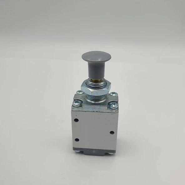 Pnömatik Valf Ventil Çekmeli 1/4 - 3/2 - Resim 4