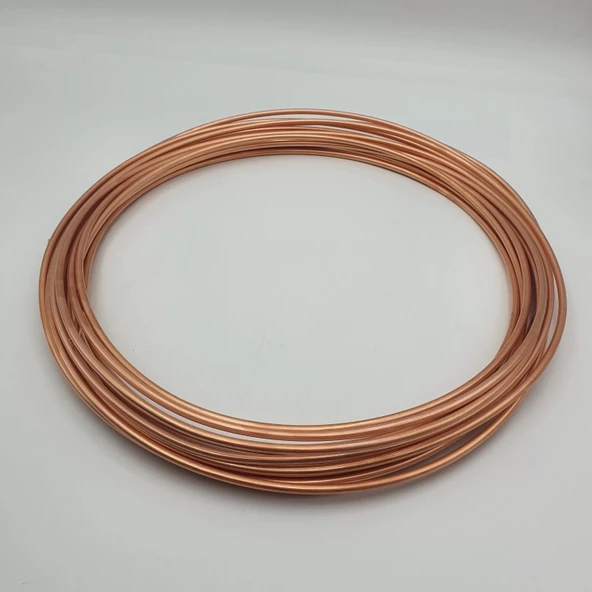 Bakır Boru Dış Çap 10mm Kalınlık 1mm - 2