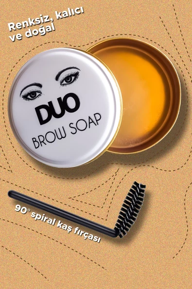 Duo Brow Soap - Argan Yağlı Kaş Sabitleyici Sabun 20 Ml. - 2