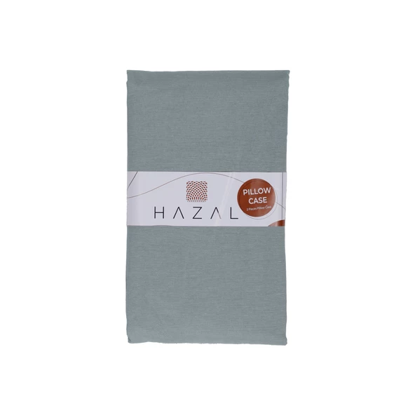 HAZAL 2 Adet Yastık Kılıfı-KAPAKLI-50x70 CM - 4