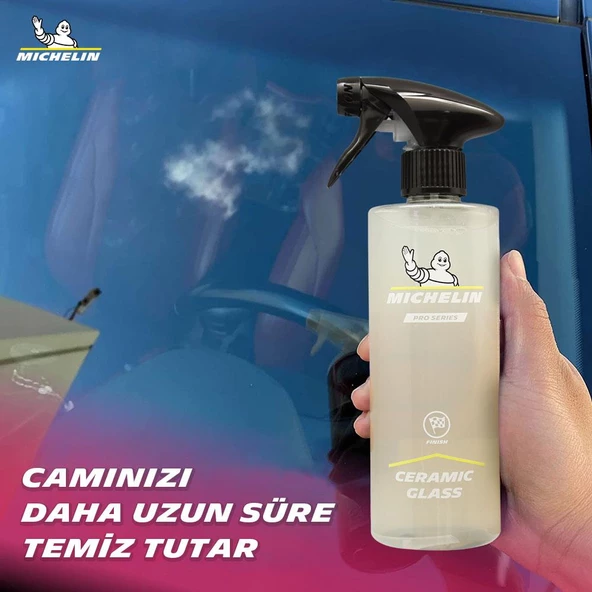 Michelin MC33627 500ml. PRO Serisi Cam Yüzey Seramik Kaplama/Yağmur Kaydırıcı - 11