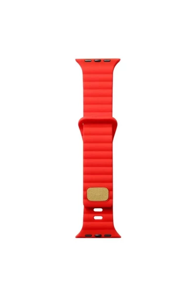 Gpack Apple Watch Series 3 4 5 44mm Kordon Silikon Metal Tokalı Ayarlanabilir KRD73 - 5
