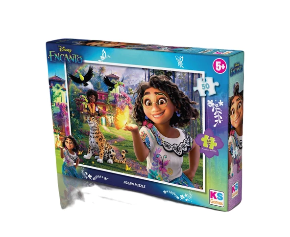 Disney Encanto Mirabel 50 parça Lisanslı Frame Puzzle/Yapboz
