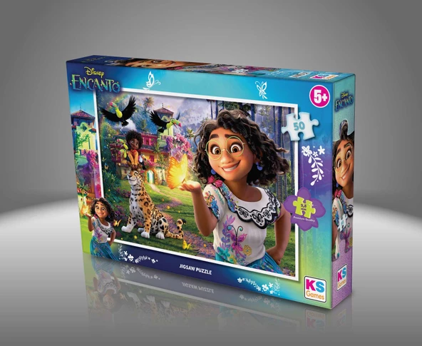 Disney Encanto Mirabel 50 parça Lisanslı Frame Puzzle/Yapboz - 2