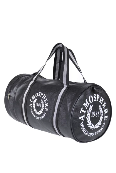 Atmospher Unisex Suni Deri Spor Çanta, Seyahat Çantası - 3