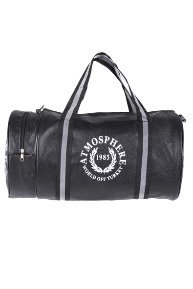 Atmospher Unisex Suni Deri Spor Çanta, Seyahat Çantası - 4