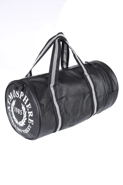 Atmospher Unisex Suni Deri Spor Çanta, Seyahat Çantası - 6