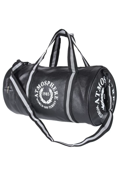 Atmospher Unisex Suni Deri Spor Çanta, Seyahat Çantası - 2