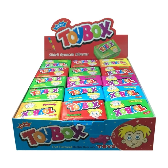 Toybox Sakızlı Oyuncak Kutusu 30 adet