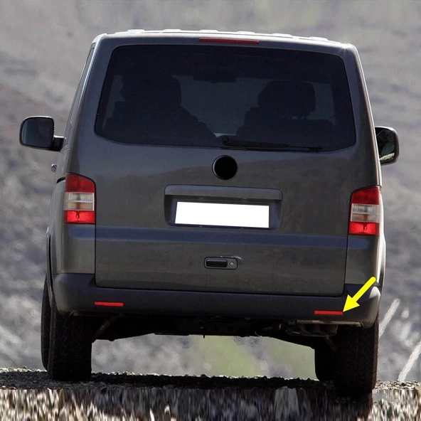 VW Transporter T5 2004-2010 Arka Tampon Sağ Reflektörü 7E0945106