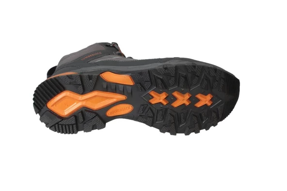 LUMBERJACK Erkek Gri Bilekli Bağcıklı Termo Taban Outdoor Spor Bot - 5