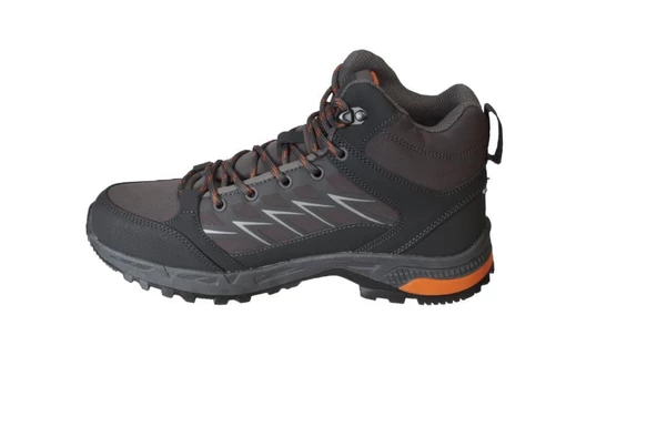 LUMBERJACK Erkek Gri Bilekli Bağcıklı Termo Taban Outdoor Spor Bot - 4