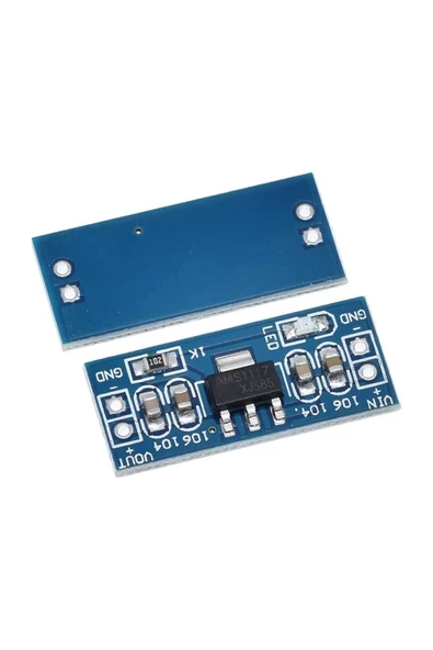 AMS1117 5V Modül Voltaj Regülatörü 5V Güç Kaynağı Modülü - Resim 6