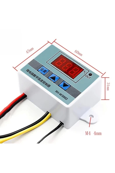 XH-W3002 Dijital Termostat Sıcaklık Kontrol Cihazı - Resim 4