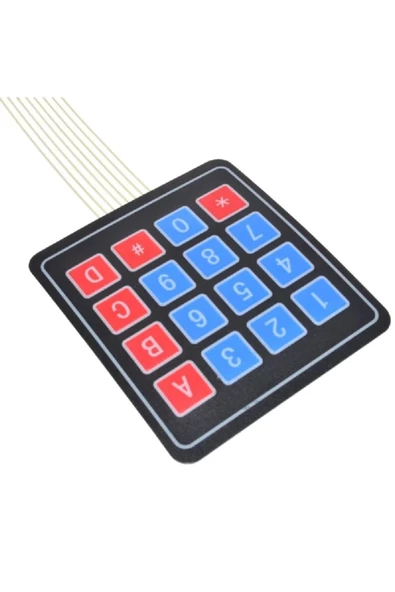 4X4 Membran Tuş Takımı - Keypad - Resim 3