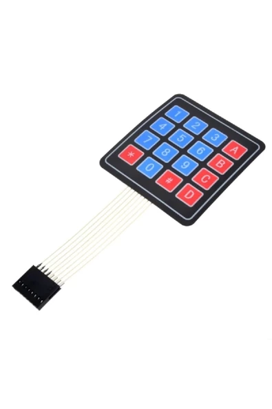 4X4 Membran Tuş Takımı - Keypad