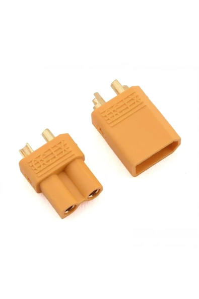 XT-30 Konnektör XT30 Dişi + Erkek Çift Batarya Konnektörü.. - Resim 3