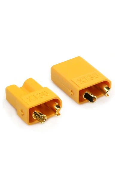 XT-30 Konnektör XT30 Dişi + Erkek Çift Batarya Konnektörü.. - Resim 6