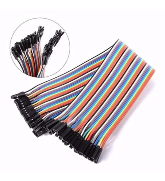 30cm 40 Pin Dişi Dişi Dupont Kablo Breadboard Jumper