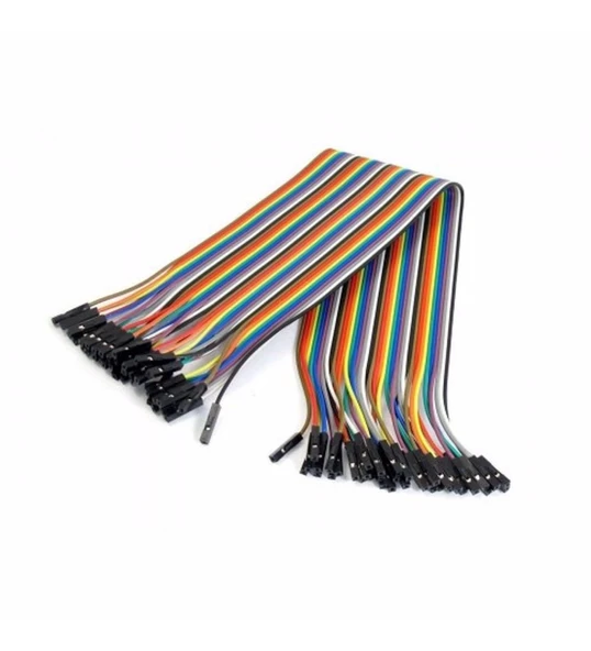 30cm 40 Pin Dişi Dişi Dupont Kablo Breadboard Jumper - Resim 3