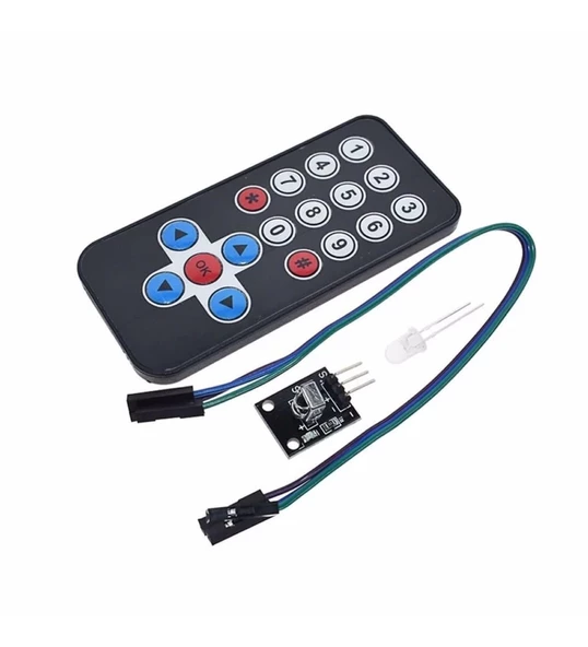 Arduino Kızılötesi IR Alıcı Verici Kumanda Seti Kumanda Kiti - 3