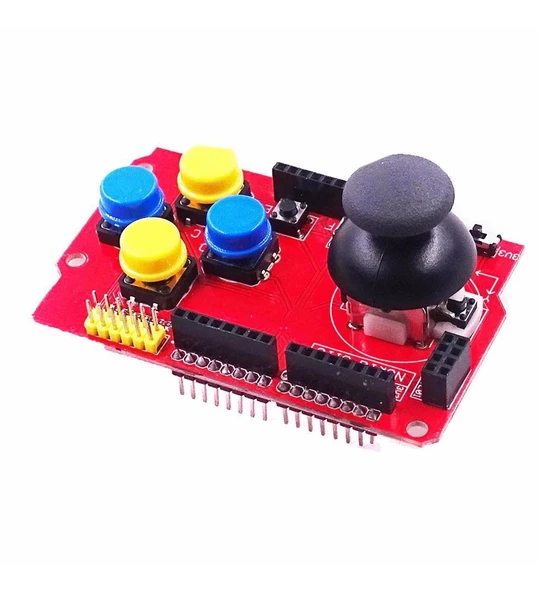 Arduino Joystick Geliştirme Kartı / Joystick Shield I2C PS2 5110 - Resim 2