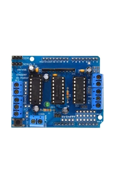 Arduino L293D Motor Sürücü Kart Shield - Resim 2