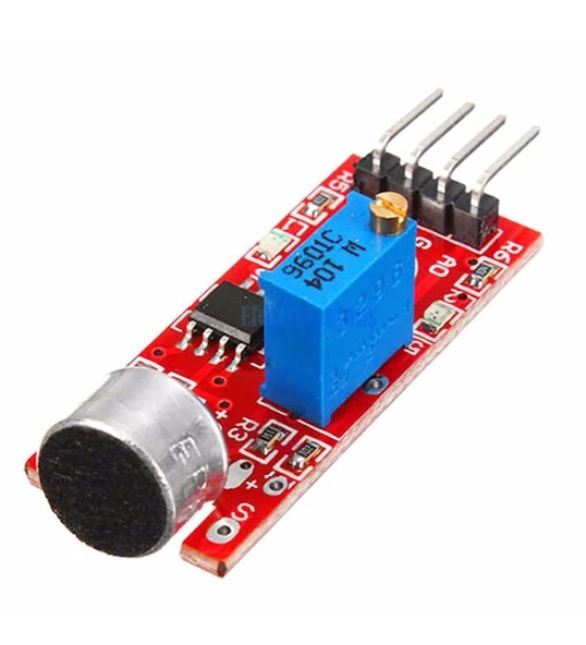Arduino KY-037 Ses Sensör Kartı Algılama Modülü ürün görseli