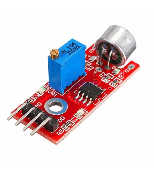 Arduino KY-037 Ses Sensör Kartı Algılama Modülü - Resim 2