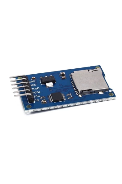 Arduino Mikro SD Kart Okuyucu Modülü Micro SD Card Module - Resim 3