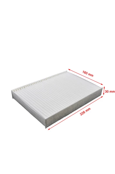 Renault Clio II, Clio II Arka Eğik Kasa 1998-2010 Polen Filtresi - Resim 2