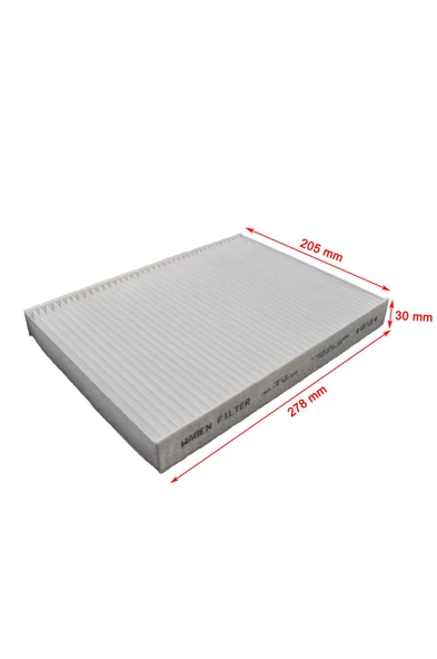 Volkswagen Bora I 1998-2005 Polen Filtresi - Resim 2