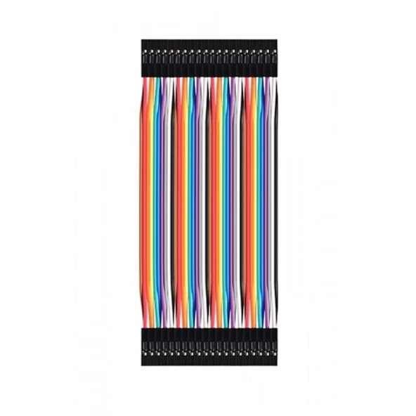 10cm 40 Pin Dişi Dişi Dupont Kablo Breadboard Jumper - Resim 7