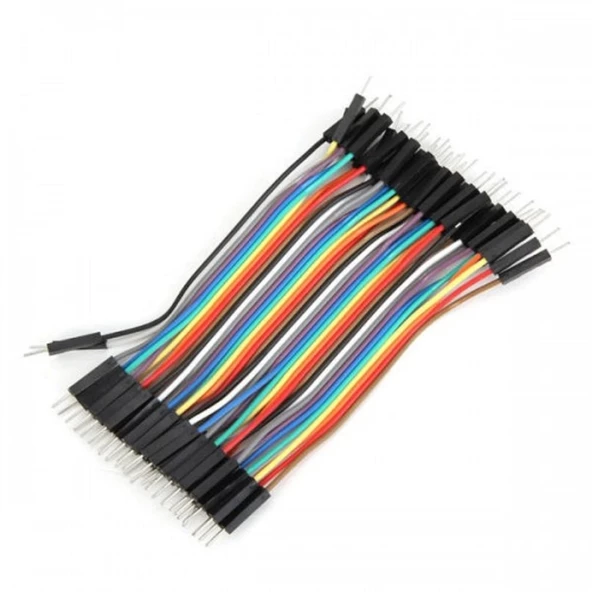 10cm 40 Pin Erkek Erkek Dupont Kablo Breadboard Jumper - Resim 3
