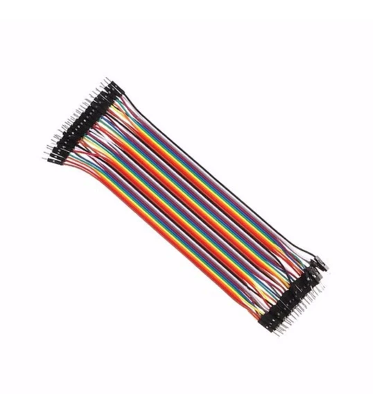 20cm 40 Pin Erkek Erkek Dupont Kablo Breadboard Jumper - 4