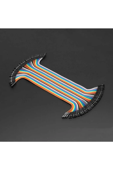 20cm 40 Pin Dişi Dişi Dupont Kablo Breadboard Jumper - 8