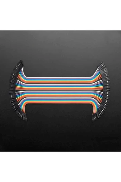 20cm 40 Pin Dişi Dişi Dupont Kablo Breadboard Jumper - 6