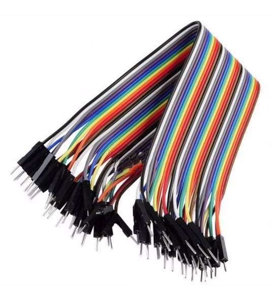 30cm 40 Pin Erkek Erkek Dupont Kablo Breadboard Jumper - Resim 3
