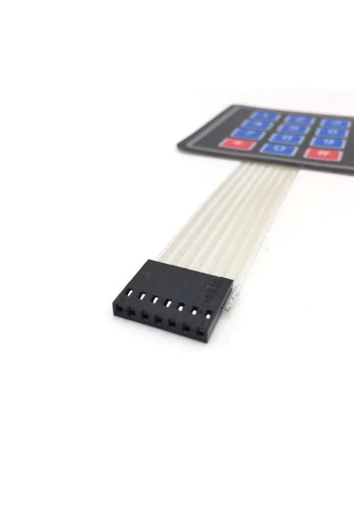 3X4 Membran Tuş Takımı - Keypad - 4