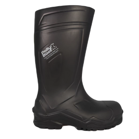 Polly Boot Power Poliüretan İş Çizmesi Sıcak Soğuk İzolasyonlu Siyah - 4