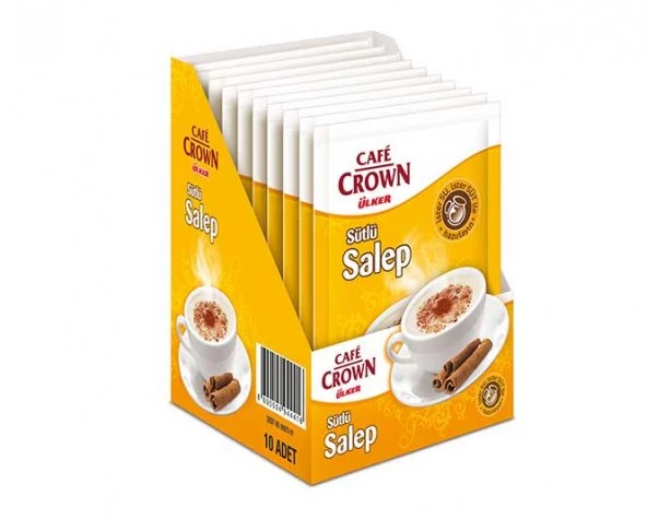 Cafe Crown Toz Salep 15 gr 10'lu