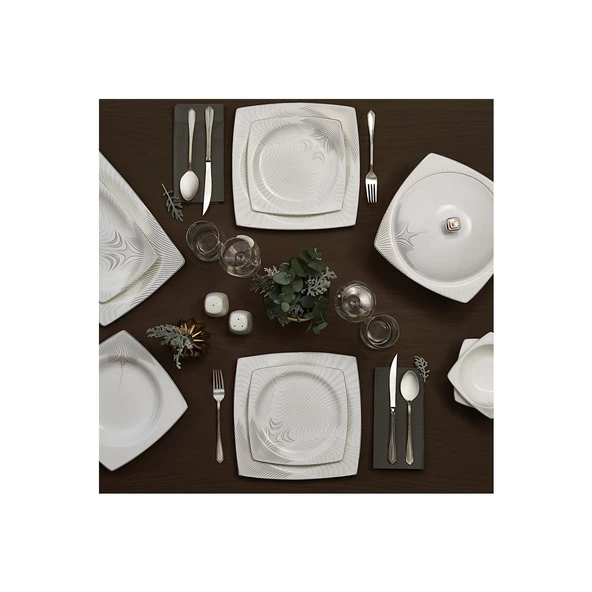 Karaca Fine Bone Together Alone 60 Parça 12 Kişilik Yemek Takımı - 2