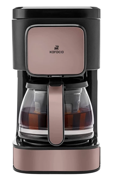 Just Coffee Aroma 2 In 1 Filtre Kahve Ve Çay Demleme Makinesi Rosegold - 2