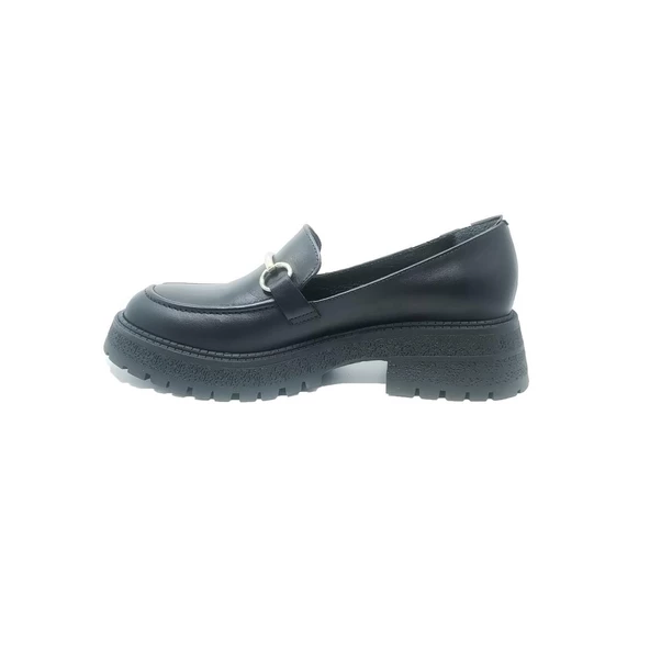 Janestt Kadın Deri Loafer Ayakkabı 108-428 - 4