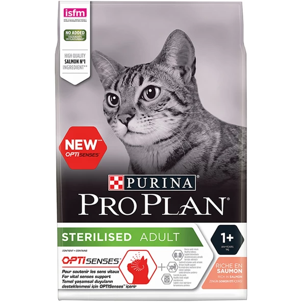 Pro Plan Somon Balıklı Kısırlaştırılmış Kuru Kedi Maması 10 Kg.