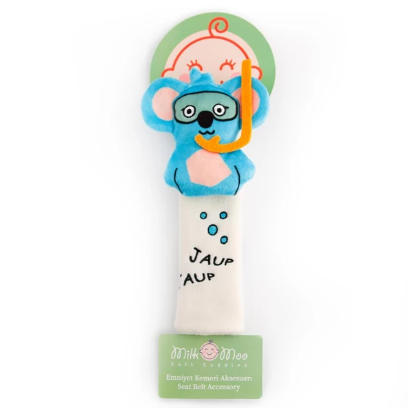 Milk&Moo Çocuk Emniyet Kemeri Aksesuarı Cool Koala - 5