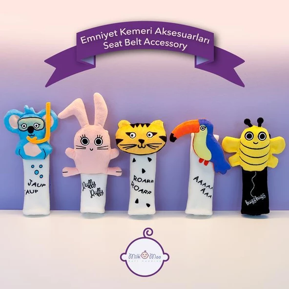 Milk&Moo Çocuk Emniyet Kemeri Aksesuarı Patenci Çita - 9