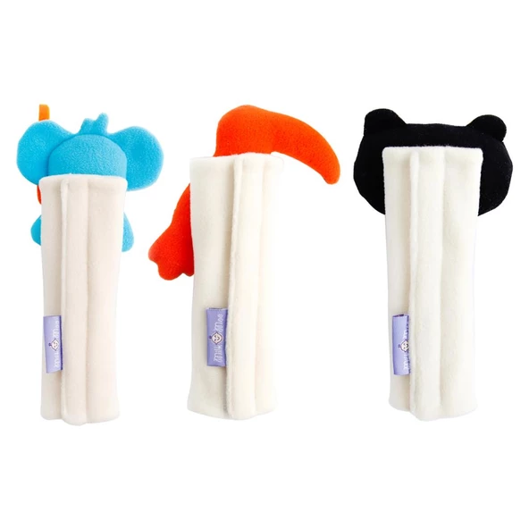 Milk&Moo Çocuk Emniyet Kemeri Aksesuarı 3 lü set Jungle - 2