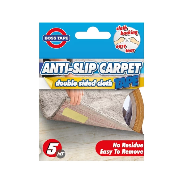 Grande Home Boss Tape Halı Yapıştırma Bandı Çift Taraflı Halı Kaydırmaz Bant 50 mm x 5 M. - 2