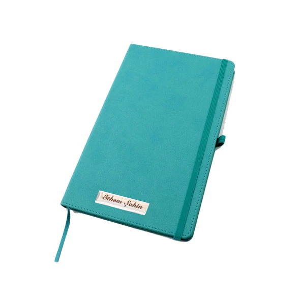 İsme Özel Defter Lastikli Termo Deri Yılbaşı Hediyesi - 10